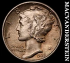 1938 Silver Mercury Dime - Choice Gem Brilliant Unc+++  Lustrous  #i6998
