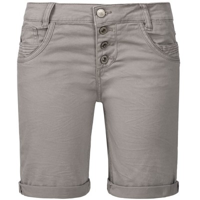 Sublevel Damen Denim Bermuda Chino Stretch Shorts Bequeme Kurze Hose XS-XXL