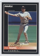 1992 Pinnacle Tim Teufel #313 3a3