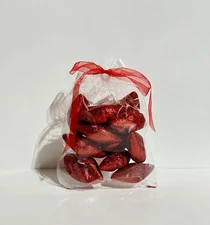 Valentine’s Day Red Glitter Foam Lips Kiss Love Table Scatter Fillers Bag 12 NEW