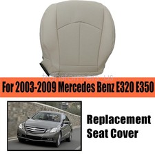 For 2003-2009 Mercedes Benz E320 E350 Driver Bottom Perforated Seat Cover Beige