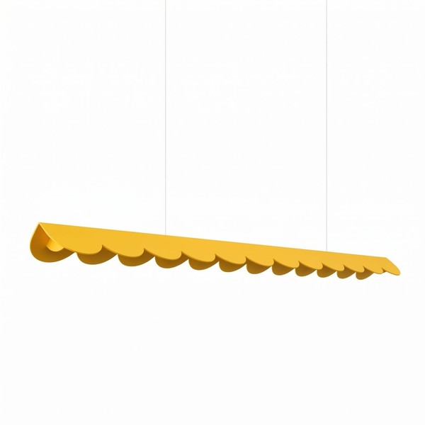 LED HäNgelampe Gelb 3000 K 16W KüChe Esstisch L:131 Cm Pendelleuchte Esszimmer-image