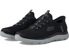 Men Skechers Hands Free Slip-Ins Summits High Range Memory Foam 232457 BKCC BLK