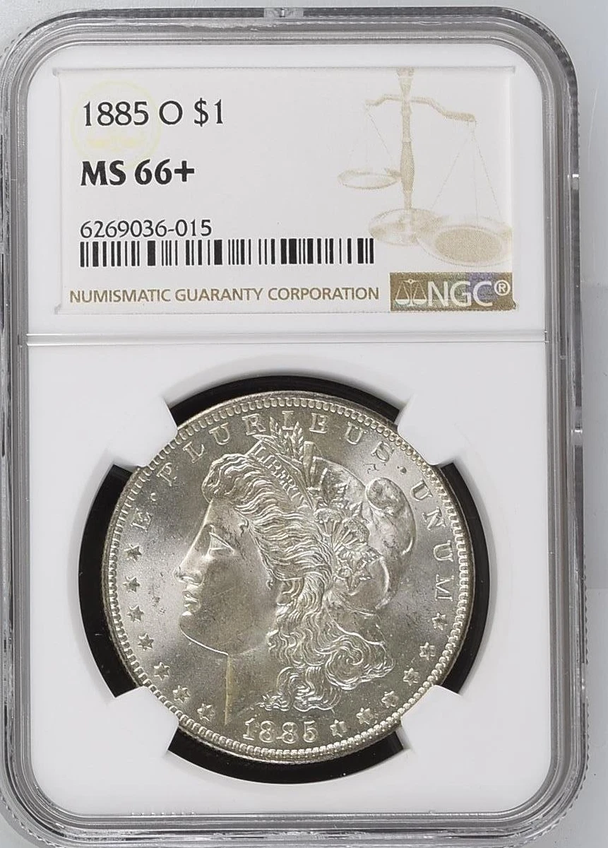 1885 O $1 モルガンダラー NGC MS66 アメリカ銀貨　高鑑定 1885 MS 66 Morgan US Dollars for sale | eBay