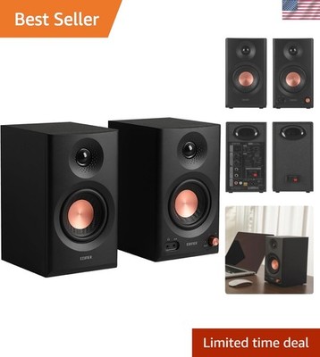 MR3 Powered Studio Monitor Speakers, Hi-Res Audio Certified