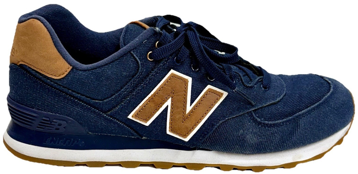 ガールスカウト　初期　ネイビーベルト New Balance 574 Denim for Sale | Authenticity Guaranteed | eBay
