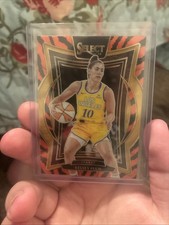 2025 Panini Select WNBA Kelsey Plum Tiger Stripe Case Hit