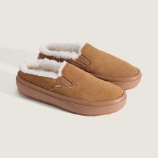 Vans Mule Plataforma Lite Acogedoras Tenis Zapatos Sherpa Ardilla VN00117GGWT EE. UU. 4-13