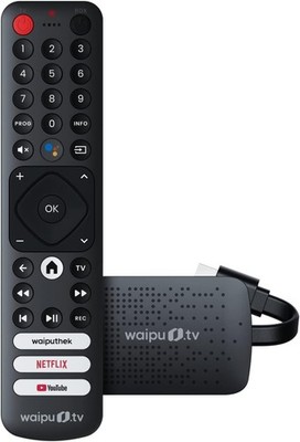 WAIPU.TV 4K Stick WLAN HDMI Dongle Streamer inkl. 3 Monate waipu Perfect Plus
