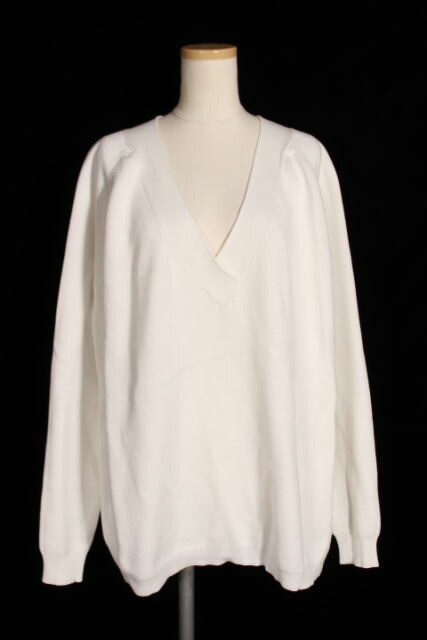 DEUXIEME CLASSE - 【新品未使用】Rito  cable  v neck knit Deuxieme Classe 16SS Knit Sweater V-Neck Long Sleeve Size 38