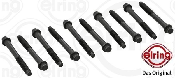 Elring 709.270 Zylinderkopfschraubensatz FüR Mitsubishi FüR Volvo FüR Proton-image