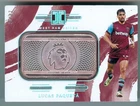 2023 PREMIER LEAGUE FOOTBALL (SOCCER) 1 ozt. SILVER BAR - LUCAS PAQUETA - MINT