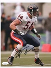 BRIAN URLACHER Signed Chicago Bears 8.5x11 Photo Legendary LB JSA AZ02688