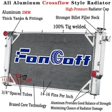 Aluminum Radiator For 1994-2002 Dodge Ram 2500 3500 L6 Diesel Cummins 5.9L