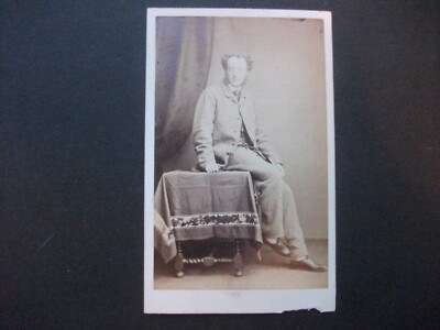 SIR JOHN EVERETT MILLAIS CARTE DE VISITE ALBUMEN FOTOGRAFIE JOHN WATKINS 186Os