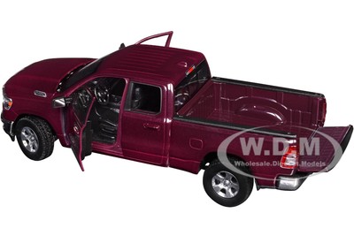 Welly 24104W RAM 1500 pick-up, 2019 /dark red