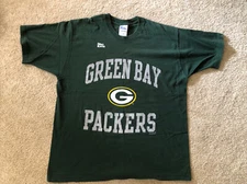 Vintage Green Bay Packers logo  Shirt Mens XL GreenYellow Retro 1996  NFL