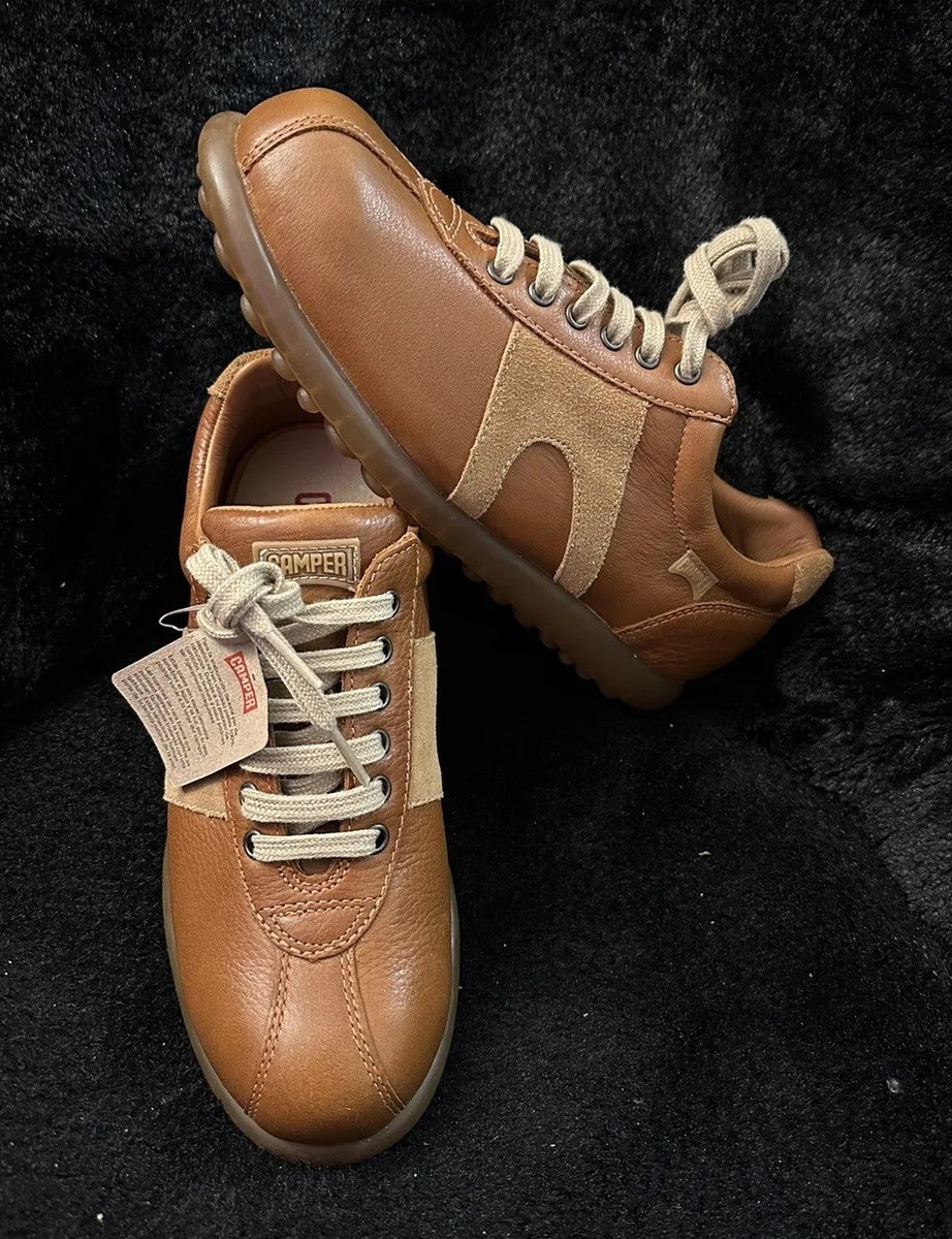 ローファー・オックスフォード CAMPER Woman Oxford shoes Brown 27205-278 PELOTAS 0 Camper Pelotas Brown Leather Oxford Casual Shoes Sneakers Sz