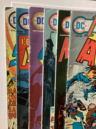1ª EDICIÓN ESPECIAL #1 5 9 10 11 12 DC 1975 SERIE ATLAS MANHUNTER - Imagen 15 de 16