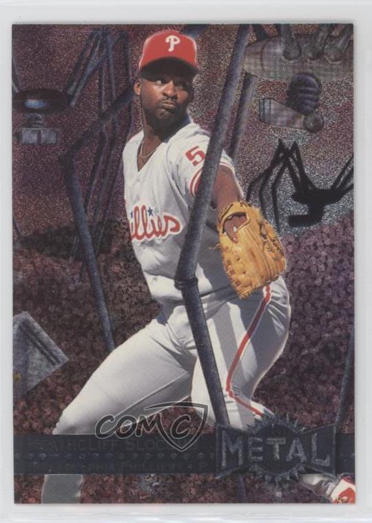 1996 Fleer Metal Universe Heathcliff Slocumb #213