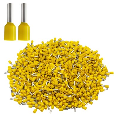 1000 Pcs Awg 18 Ferrule Crimper Plier Insulated Crimp Pin Terminal Cord End Term