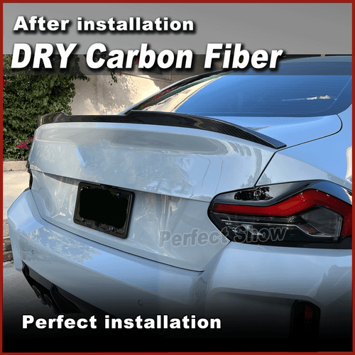For BMW G42 G87 M240i 220i M2 Coupe 2022-2024 Dry Carbon Rear Trunk Spoiler Wing - Bild 4 von 12