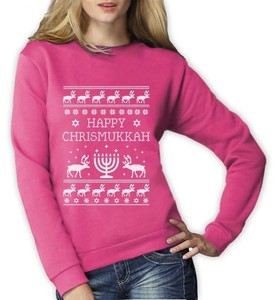 happy chrismukkah sweater
