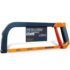 Presch Metallsäge 300mm - Inkl. BI-Metall Sägeblatt für präzise Schneidleistung