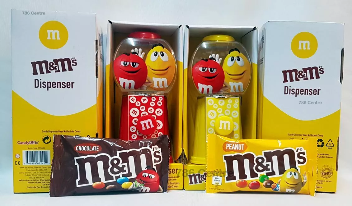 20cm M M s Candy Refillable Dispenser Dispensing Machine 45g Sweet