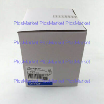 New Omron PLC Module CJ2H-CPU65-EIP CJ2H-CPU65-EIP 1 year warranty via DHL/FedEx