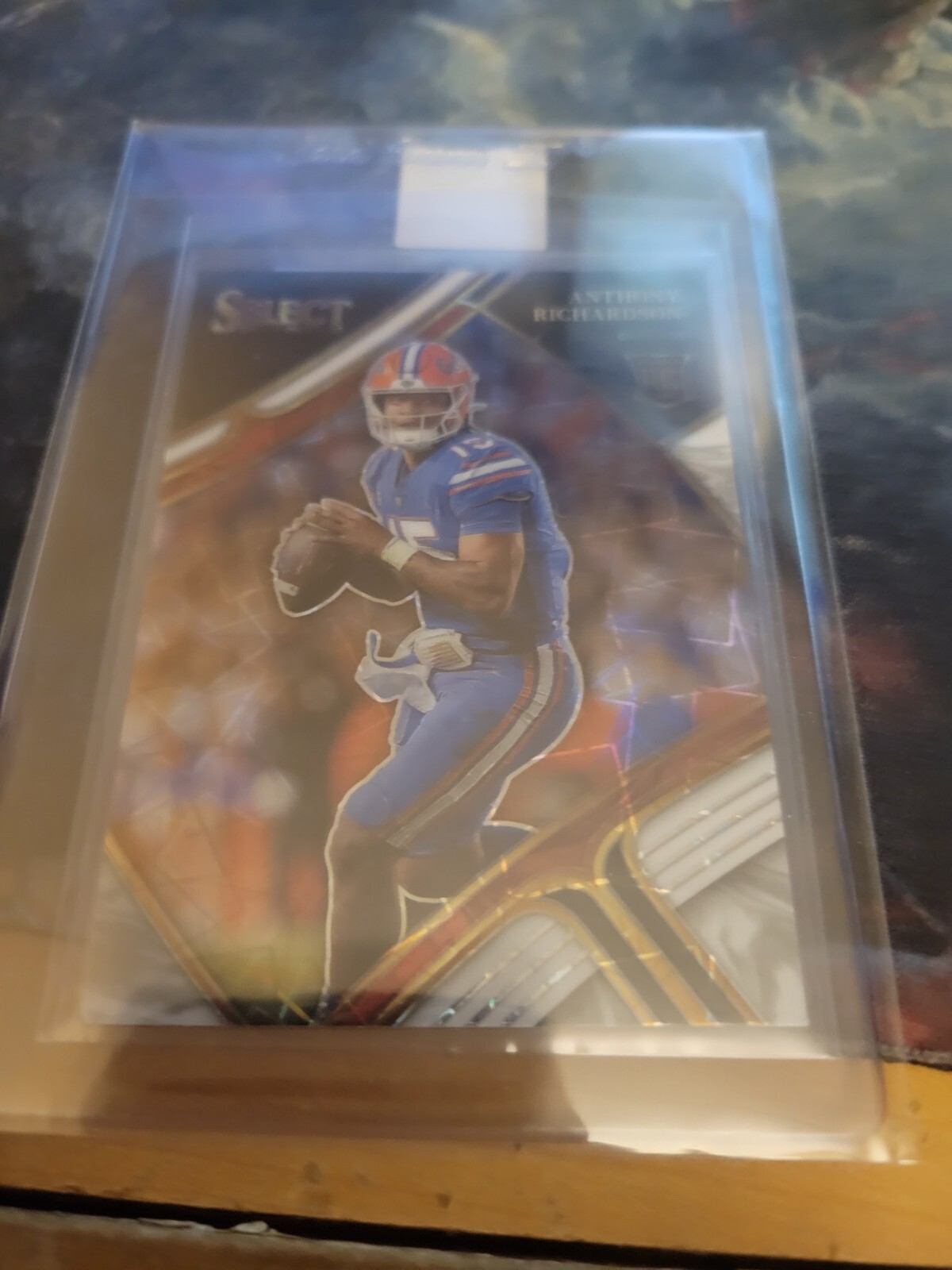 2023 Select Draft Anthony Richardson White Lazer Rookie Field Level Authentic