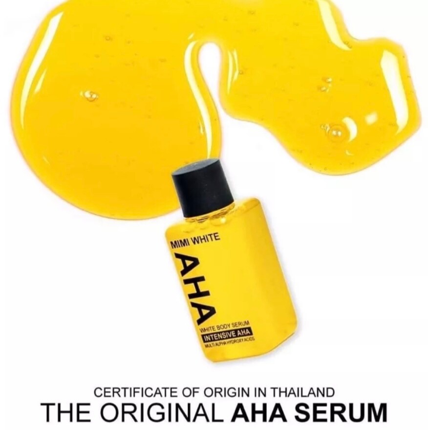 MIMI AHA White Body Serum Intensive Brightening Skin Mix Vitamin