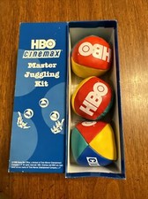 HBO Cinemax Master Juggling Kit Vtg 1996 Never Used Rare