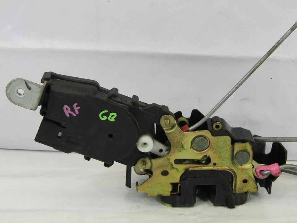 Actuador de liberación de pestillo de cerradura de puerta delantera derecha Subaru Legacy Outback 2000-2004 OEM Foto 3 de 4