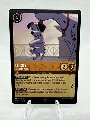 lucky lorcana card Lorcana - Into the Inklands - Lucky Dime (Legendary)
