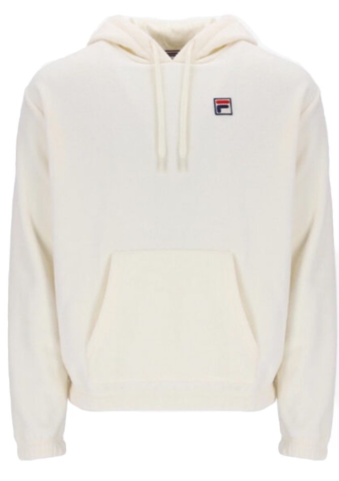 Felpa con cappuccio pullover pullover da uomo Fila in pile taglia Regno Unito grande nuova con etichette