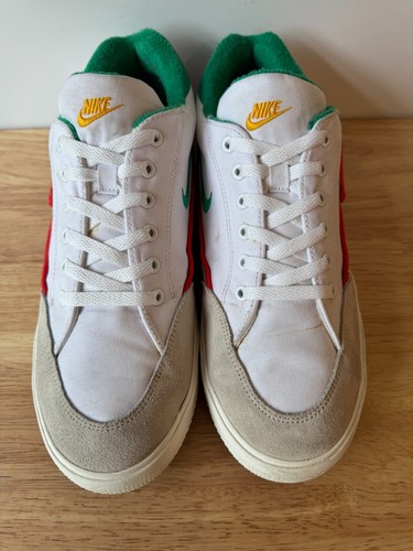Nike GTS 97 White Crimson Green Canvas Shoes Sneakers DX2944-100 Men's Size 10.5 - Picture 12 of 16