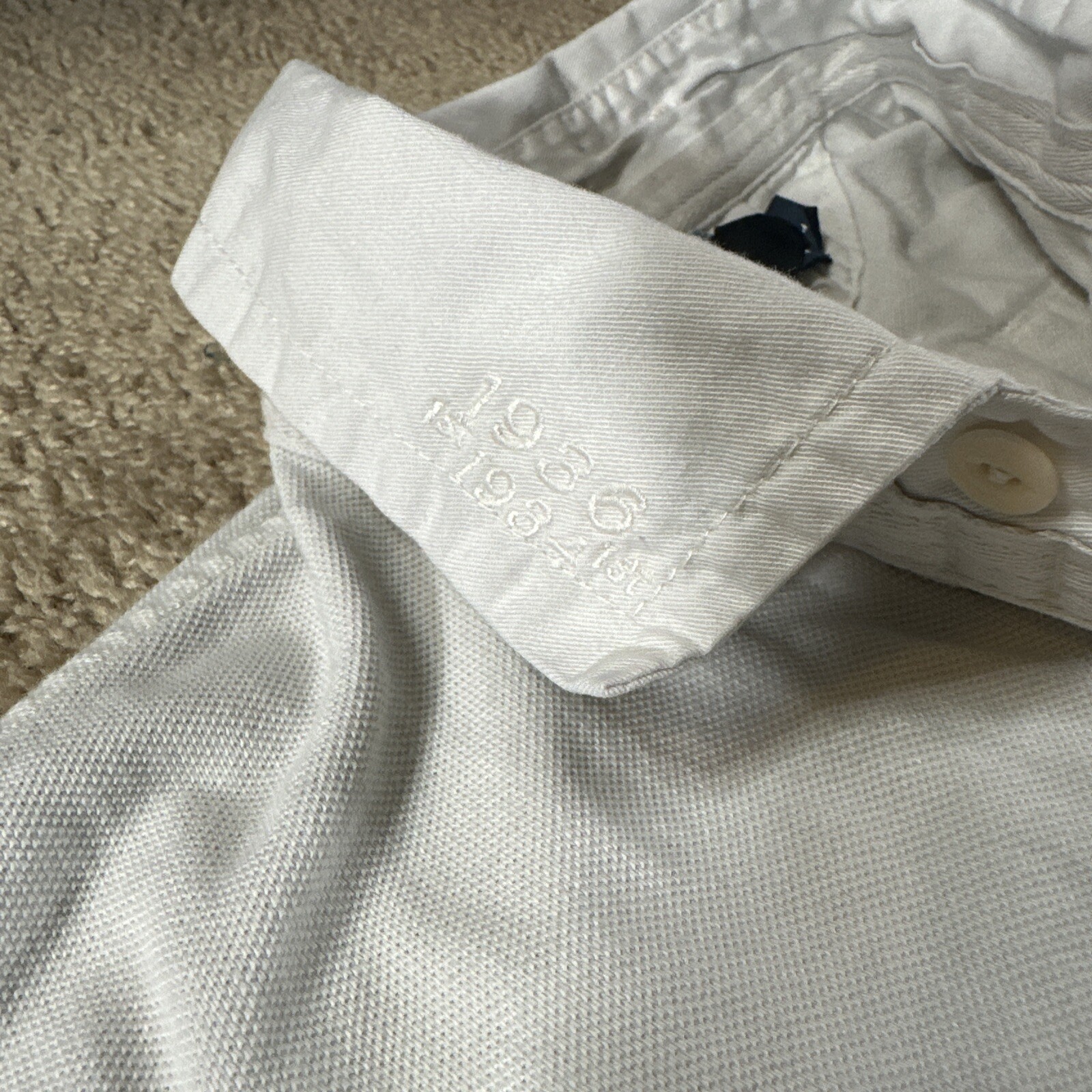 FILA Polo Shirt Ralph Lauren da uomo grande grigio polo club canottaggio #3 Bleeker casual