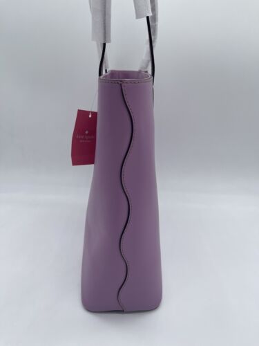 329 $ Kate Spade Kerri Medium Beuteltasche Tasche Baldrian lila Lavendel Handtasche - Bild 3 von 13