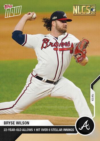 2020 Topps Now - Bryse Wilson #417 - 1 of 1