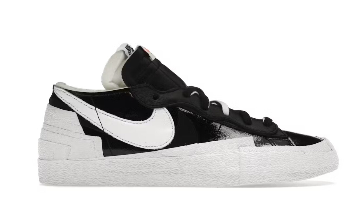 SACAI X NIKE Taglia 12 Nike sacai x blazer basso nero