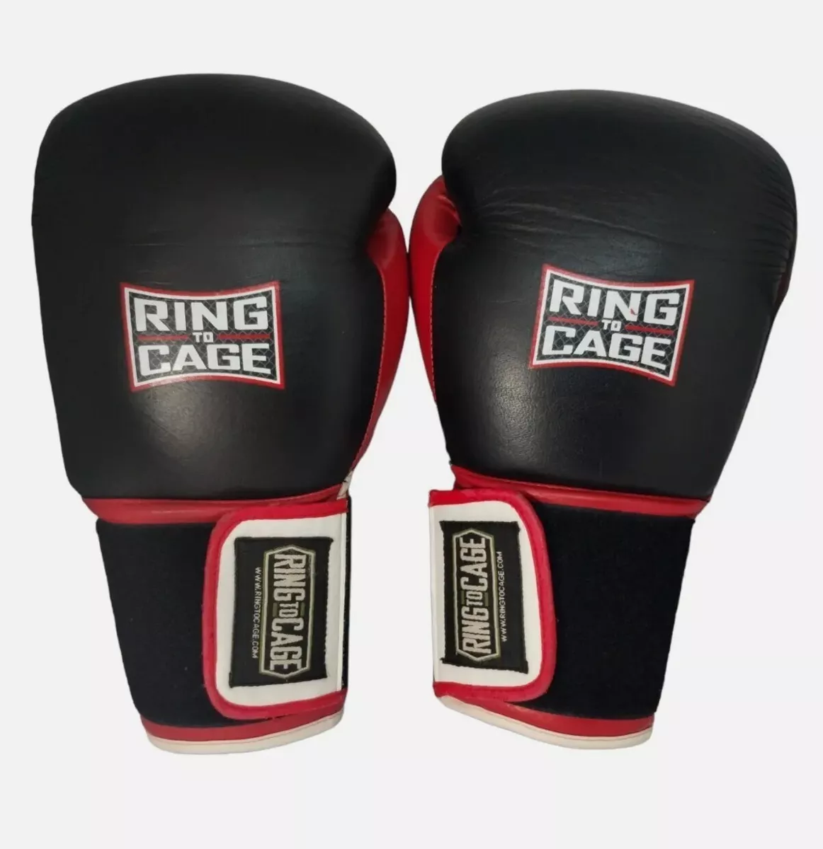 Ring to Cage Kickboxing MMA UFC Adult Men gloves 16 oz Black / Red eBay