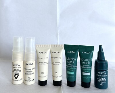 7PC AVEDA Damage Remedy,Scalp Cleanser,Thickening Tonique,Botanical Repair Masqu