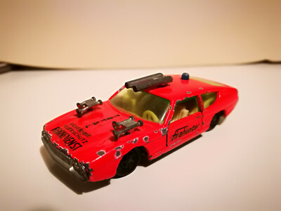 SIKU Art. V317: Lamborghini Espada 400GT ''firehunter'', tagesleuchtrot (bespielt)