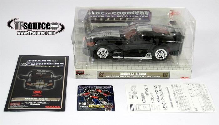Takaratomy Transformers Binaltech BT-05 DEAD END Feat. DODGE Takaratomy Transformers Binaltech BT-05 DEAD END Feat. DODGE