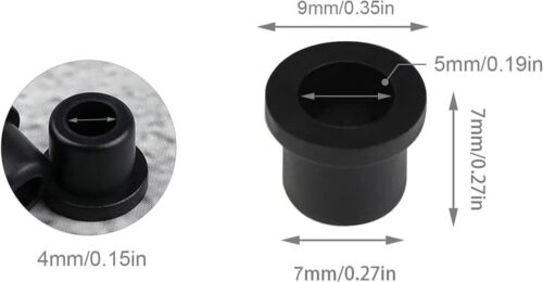8 x Replacement Plastic Grommets for BMW 74/82mm Badges OEM#51141807495 - Picture 2 of 5