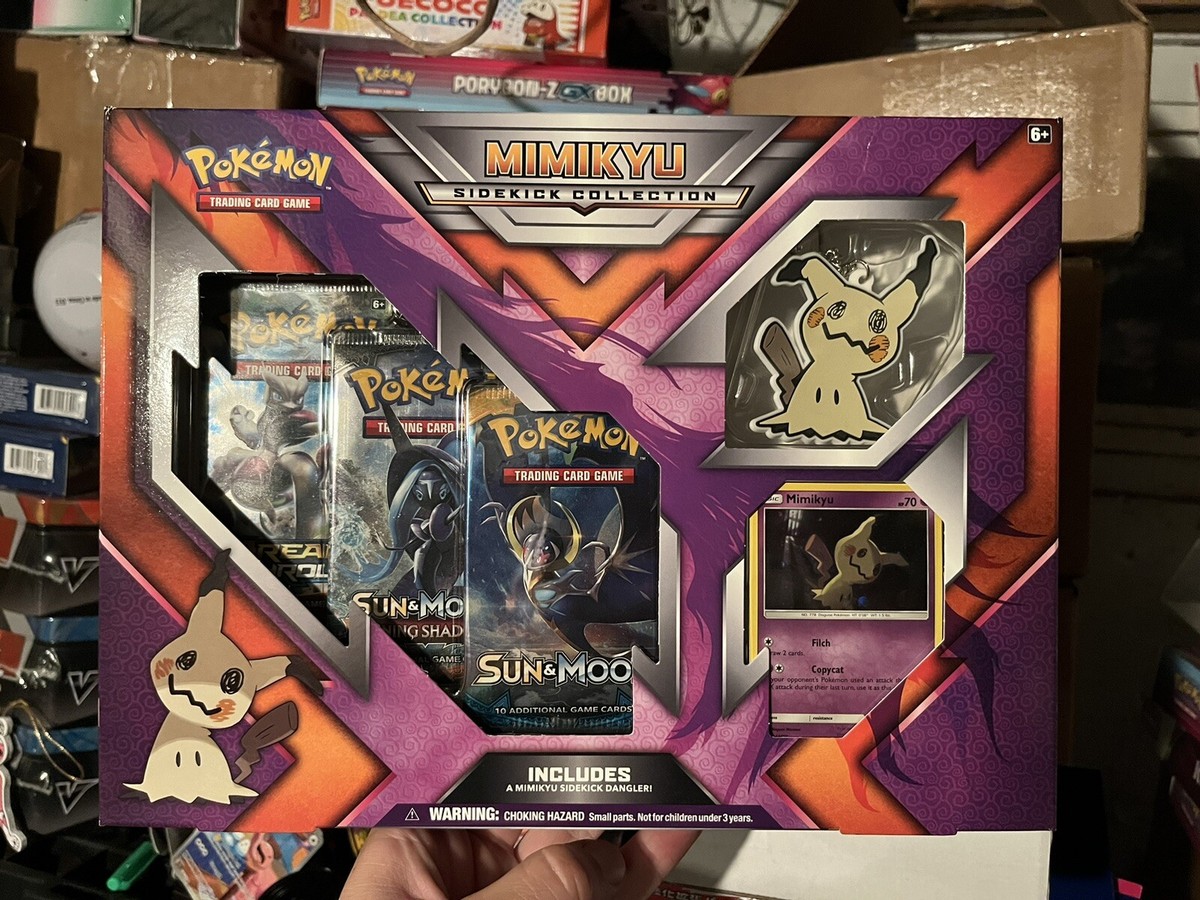 Pokemon TCG Mimikyu Sidekick Collection Box- Keychain Promo
