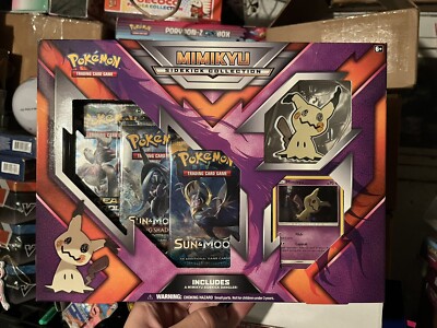 Pokemon TCG Mimikyu Sidekick Collection Box- Keychain Promo