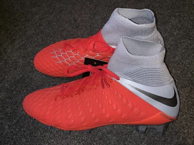 nike hypervenom red and grey