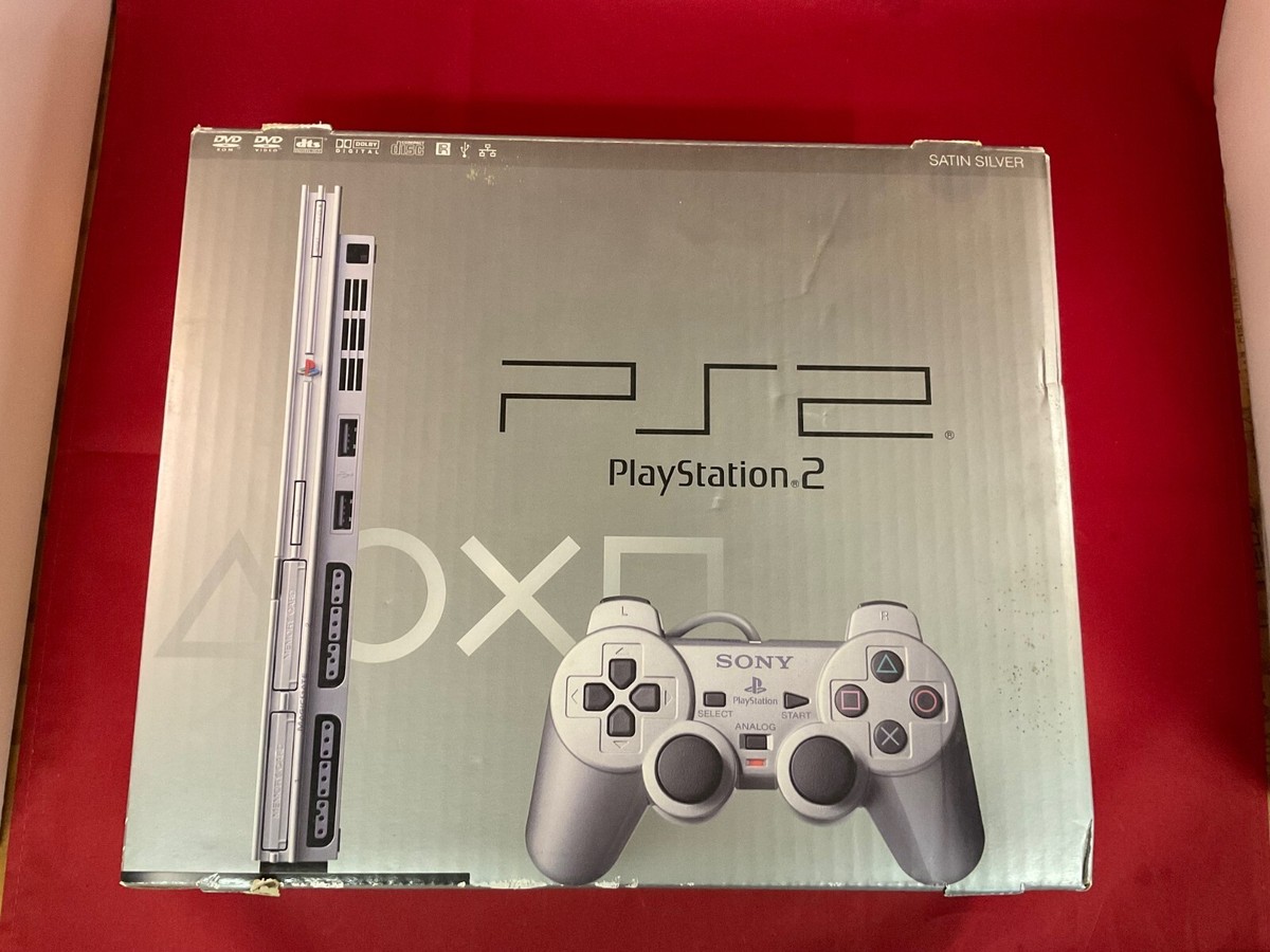 PlayStation2 - プレイステーション2 薄型 SCPH-77000 Sony Playstation 2 Black Slim SCPH-77000 Console Set 024